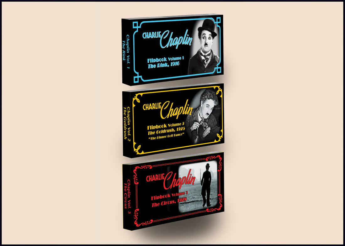 Vintage-style flipbooks