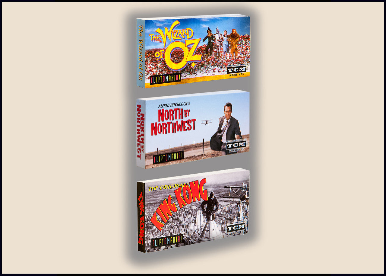 Classic Movies Flipbook 3-Pack by FLIPTOMANIA INC.