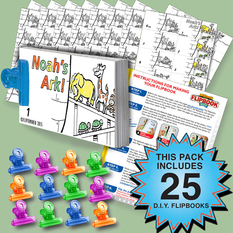 DIY flipbook kits