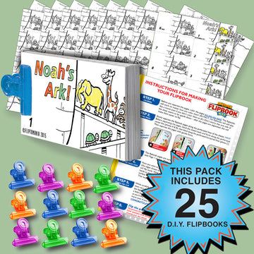 DIY flipbook kits