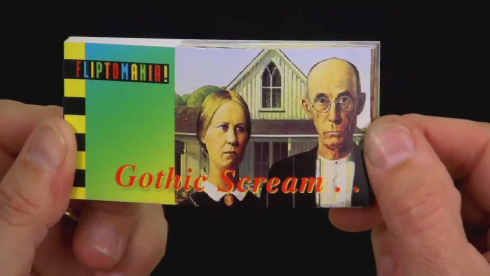 Gothic Scream Flipbook by FLIPTOMANIA INC.