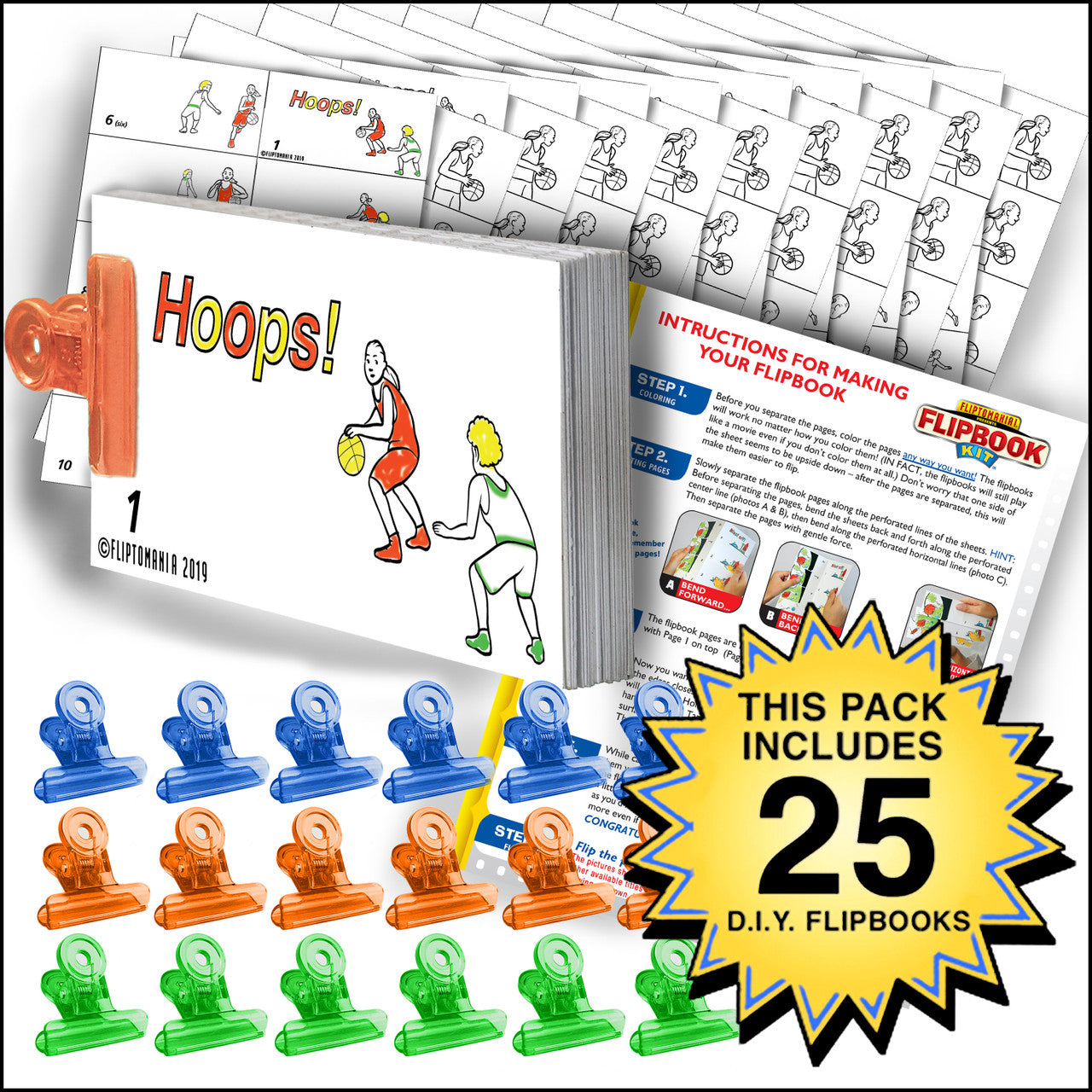 Animated flipbooks