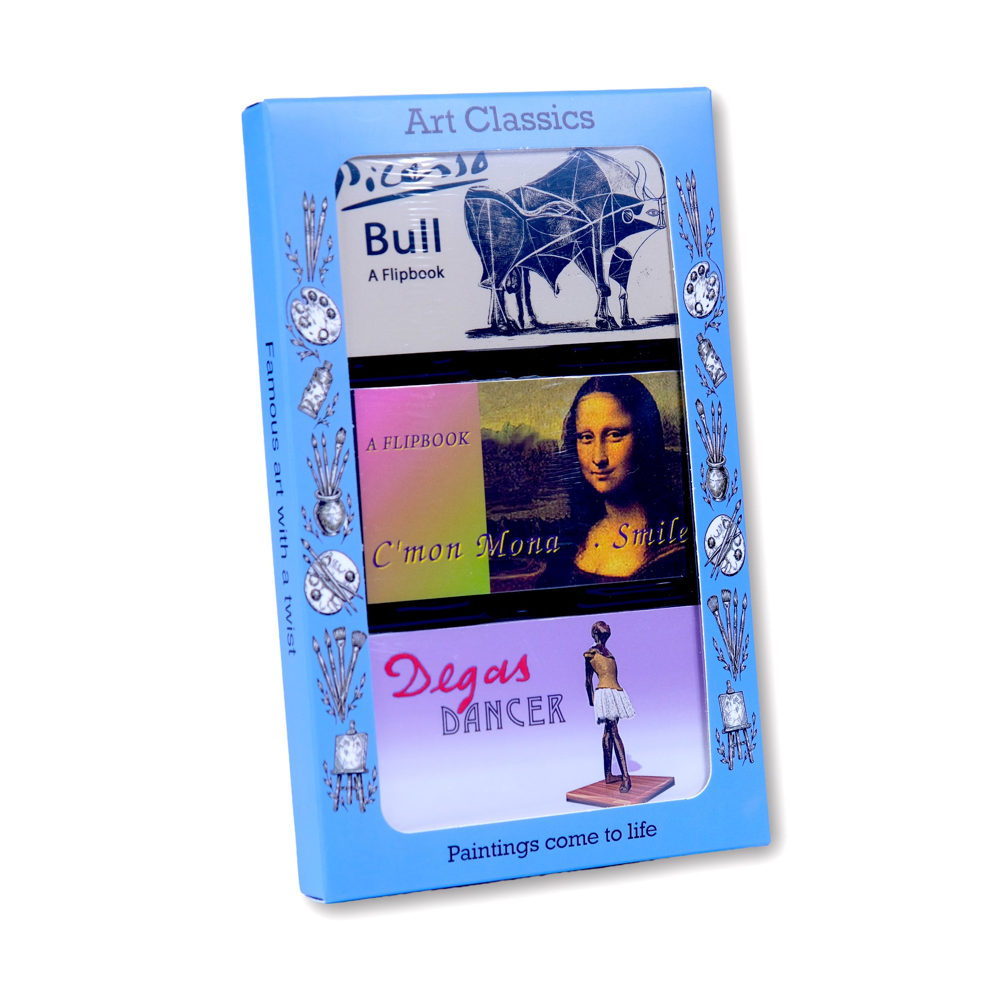 Flipbook 3-Pack - Classical Art