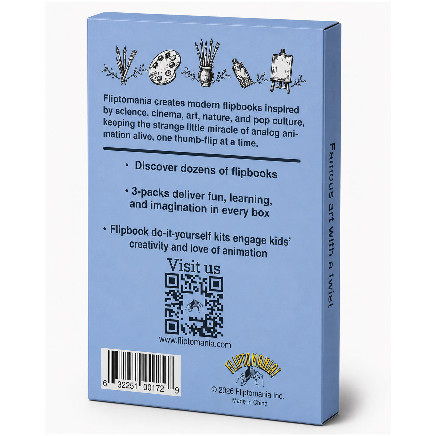 Flipbook 3-Pack - Classical Art